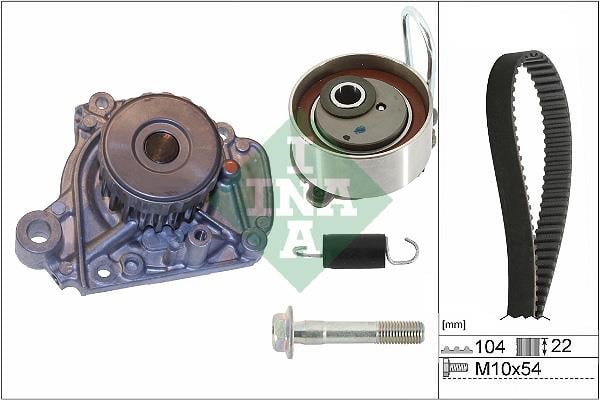 INA 530 0506 31 TIMING BELT KIT WITH WATER PUMP 530050631: Buy near me in Poland at 2407.PL - Good price!