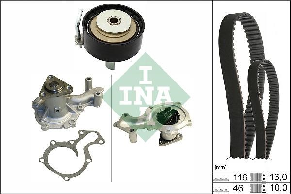 INA 530 0700 30 TIMING BELT KIT WITH WATER PUMP 530070030: Buy near me in Poland at 2407.PL - Good price!