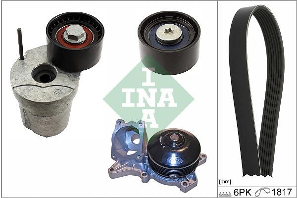 INA 529 0370 30 Drive belt kit 529037030: Buy near me at 2407.PL in Poland at an Affordable price!