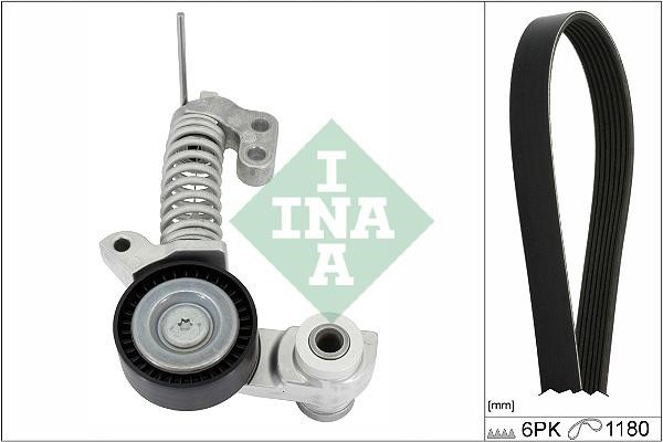 INA 529 0374 10 Drive belt kit 529037410: Buy near me at 2407.PL in Poland at an Affordable price!