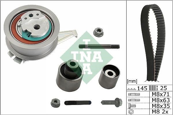 INA 530 0759 10 Timing Belt Kit 530075910: Buy near me in Poland at 2407.PL - Good price!
