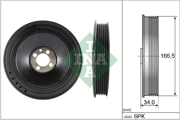 INA 544 0157 10 Pulley crankshaft 544015710: Buy near me in Poland at 2407.PL - Good price!