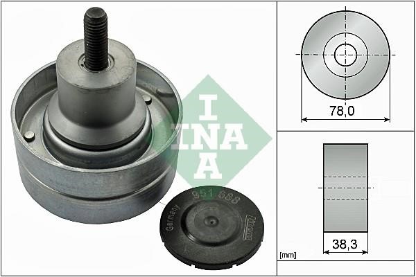 INA 532082310 Idler Pulley 532082310: Buy near me in Poland at 2407.PL - Good price!
