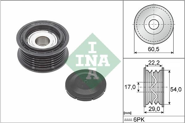 INA 532 0854 10 Idler Pulley 532085410: Buy near me in Poland at 2407.PL - Good price!