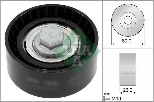 INA 532 0868 10 Idler Pulley 532086810: Buy near me in Poland at 2407.PL - Good price!