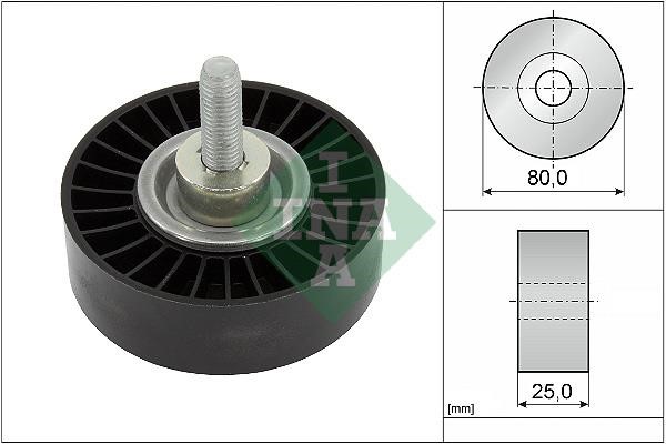 INA 532 0887 10 Idler Pulley 532088710: Buy near me in Poland at 2407.PL - Good price!