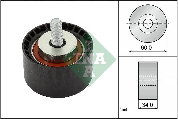 INA 532 0888 10 Tensioner pulley, timing belt 532088810: Buy near me in Poland at 2407.PL - Good price!