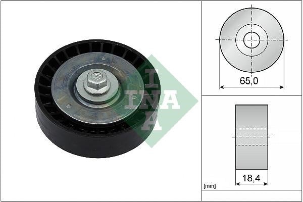 INA 532 0913 10 Idler Pulley 532091310: Buy near me in Poland at 2407.PL - Good price!