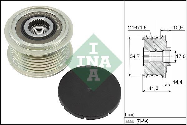 INA 535 0351 10 Муфта обгінна генератора 535035110: Приваблива ціна - Купити у Польщі на 2407.PL!