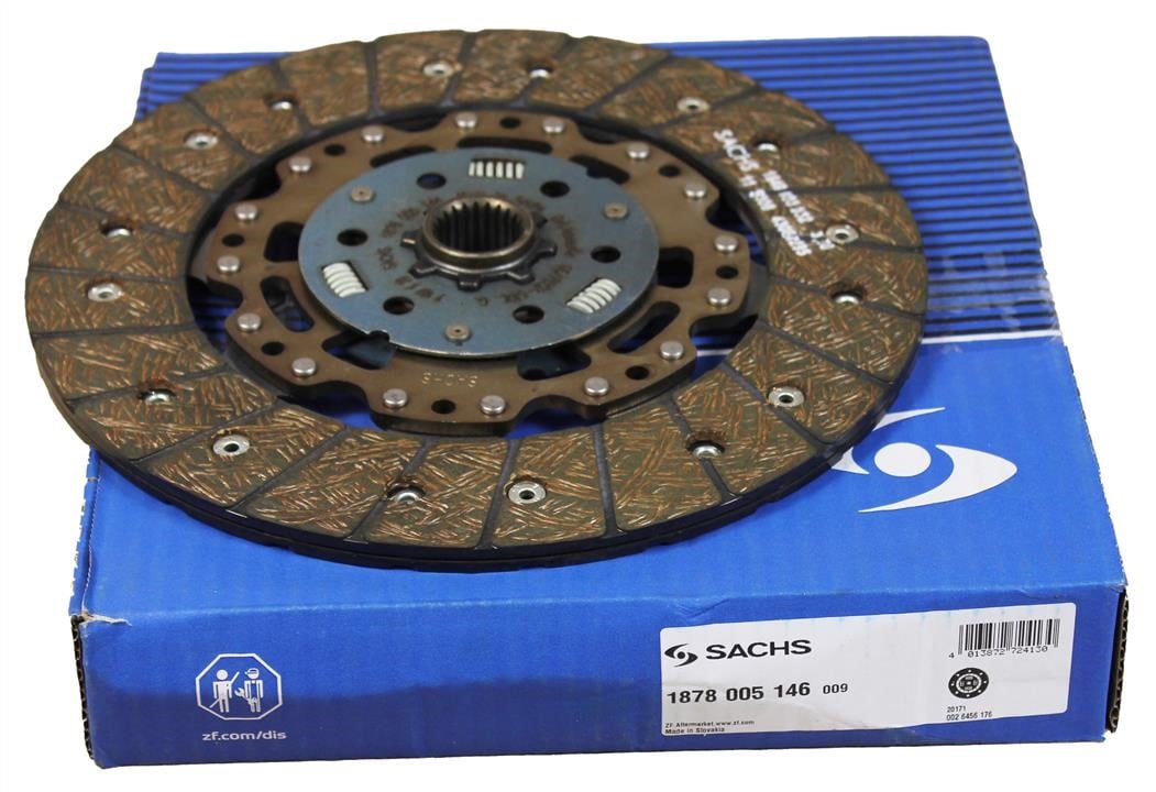 SACHS 1878 005 146 Clutch disc 1878005146: Buy near me in Poland at 2407.PL - Good price!