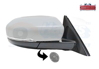 Van Wezel 0251818 Rearview mirror external right 0251818: Buy near me in Poland at 2407.PL - Good price!