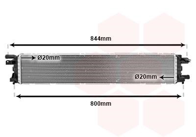 Van Wezel 03002361 Kühler motorkühlung 03002361: Kaufen Sie zu einem guten Preis in Polen bei 2407.PL!