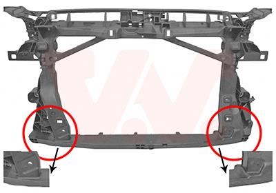 Van Wezel 0336678 Panel przedni 0336678: Dobra cena w Polsce na 2407.PL - Kup Teraz!