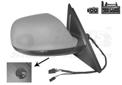  0380818 Rearview mirror external right 0380818: Buy near me in Poland at 2407.PL - Good price!