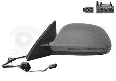 Van Wezel 0370805 Rearview mirror external left 0370805: Buy near me at 2407.PL in Poland at an Affordable price!