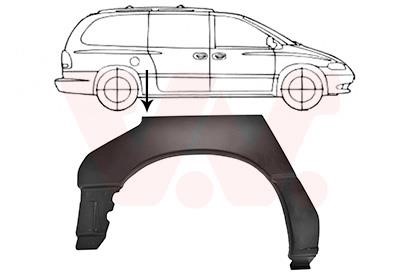 Van Wezel 0732148 Repair part rear fender right 0732148: Buy near me at 2407.PL in Poland at an Affordable price!