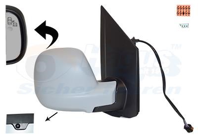 Van Wezel 0944828 Rearview mirror external right 0944828: Buy near me at 2407.PL in Poland at an Affordable price!