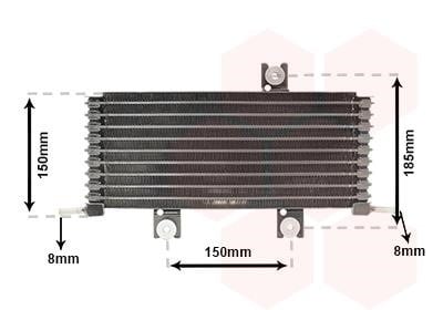 Van Wezel 13013711 Oil cooler 13013711: Buy near me at 2407.PL in Poland at an Affordable price!