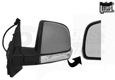 Van Wezel 1638807 Rearview mirror external left 1638807: Buy near me in Poland at 2407.PL - Good price!