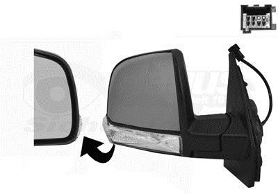Van Wezel 1638808 Rearview mirror external right 1638808: Buy near me in Poland at 2407.PL - Good price!