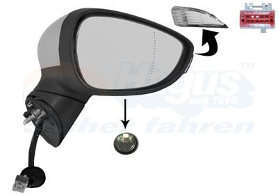 Van Wezel 1808826 Rearview mirror external right 1808826: Buy near me at 2407.PL in Poland at an Affordable price!