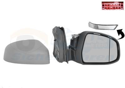 Van Wezel 1945808 Rearview mirror external right 1945808: Buy near me in Poland at 2407.PL - Good price!