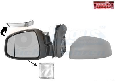  1945827 Rearview mirror external left 1945827: Buy near me in Poland at 2407.PL - Good price!