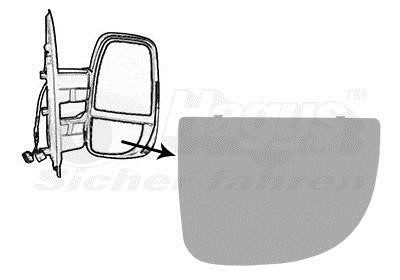 Van Wezel 2817832 Side mirror insert, right 2817832: Buy near me in Poland at 2407.PL - Good price!