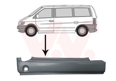 Van Wezel 3078103 Sill left 3078103: Buy near me in Poland at 2407.PL - Good price!