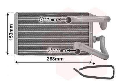 Van Wezel 32006259 Heat exchanger, interior heating 32006259: Buy near me at 2407.PL in Poland at an Affordable price!