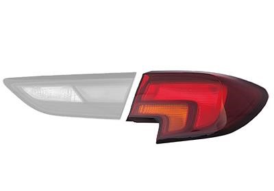 Van Wezel 3810922 Tail lamp upper right 3810922: Buy near me in Poland at 2407.PL - Good price!