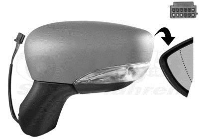  4373807 Rearview mirror external left 4373807: Buy near me in Poland at 2407.PL - Good price!