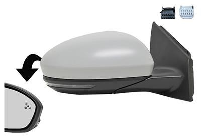 Van Wezel 4407828 Rearview mirror external right 4407828: Buy near me in Poland at 2407.PL - Good price!