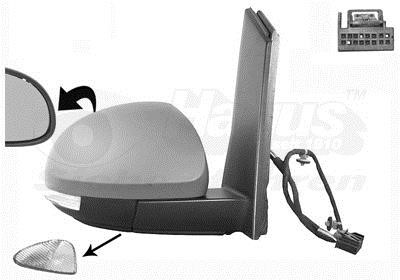 Van Wezel 5776828 Rearview mirror external right 5776828: Buy near me in Poland at 2407.PL - Good price!