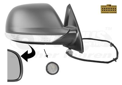 Van Wezel 5847818 Rearview mirror external right 5847818: Buy near me in Poland at 2407.PL - Good price!