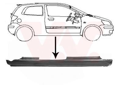 Van Wezel 8251104 Right threshold 8251104: Buy near me in Poland at 2407.PL - Good price!