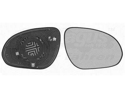 Van Wezel 8207838 Side mirror insert, right 8207838: Buy near me in Poland at 2407.PL - Good price!