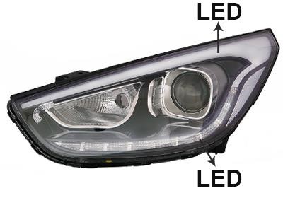Van Wezel 8262963 Headlight left 8262963: Buy near me at 2407.PL in Poland at an Affordable price!