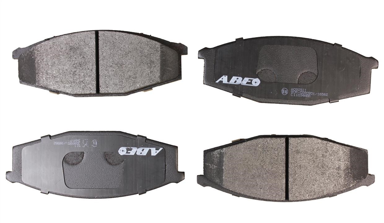 ABE C11034ABE Front disc brake pads, set C11034ABE: Buy near me in Poland at 2407.PL - Good price!