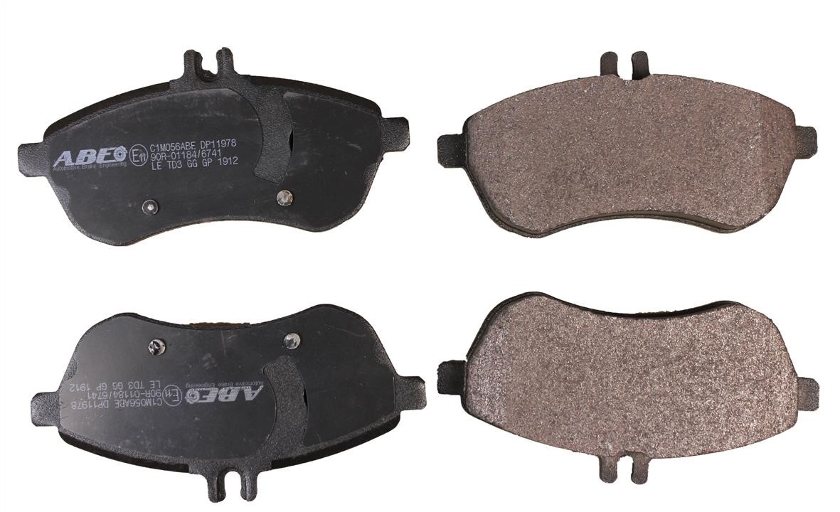 ABE C1M056ABE Front disc brake pads, set C1M056ABE: Buy near me in Poland at 2407.PL - Good price!