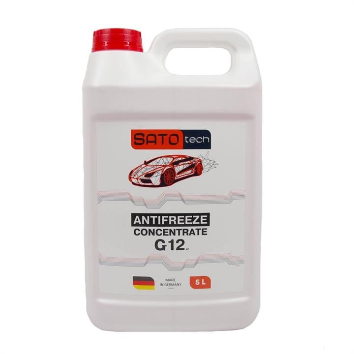 SATO tech G1205R Антифриз-концентрат SATO TECH G12, красный -80°C, 5л G1205R: Отличная цена - Купить в Польше на 2407.PL!