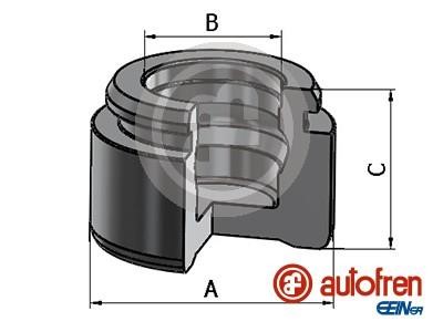 Autofren D025771 Front brake caliper piston D025771: Buy near me in Poland at 2407.PL - Good price!