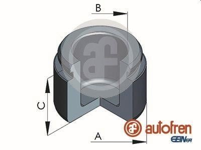 Autofren D025566 Brake caliper piston D025566: Buy near me at 2407.PL in Poland at an Affordable price!