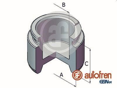 Autofren D025713 Front brake caliper piston D025713: Buy near me in Poland at 2407.PL - Good price!