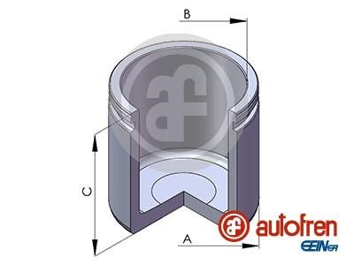 Autofren D025737 Front brake caliper piston D025737: Buy near me at 2407.PL in Poland at an Affordable price!