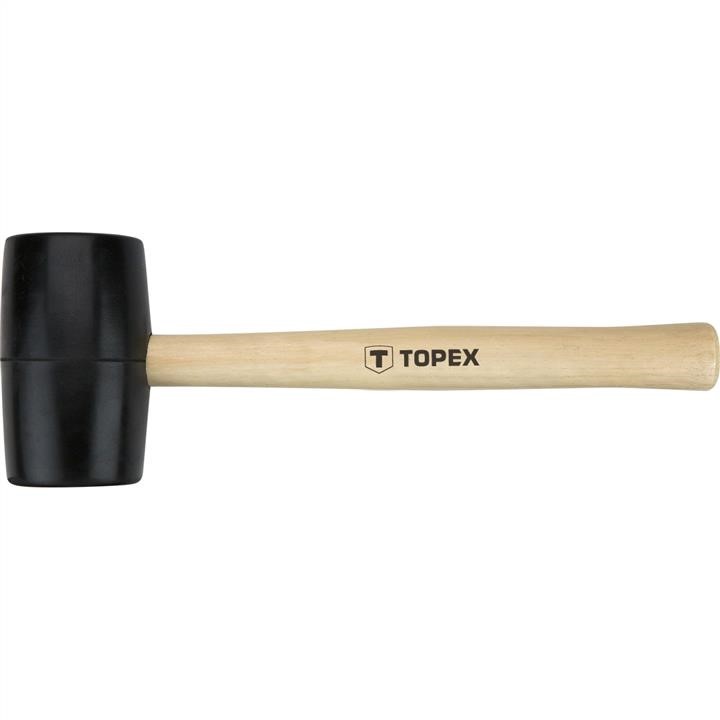 Topex 02A343 Młotek gumowy 50 mm/340 g, trzonek drewniany 02A343: Dobra cena w Polsce na 2407.PL - Kup Teraz!