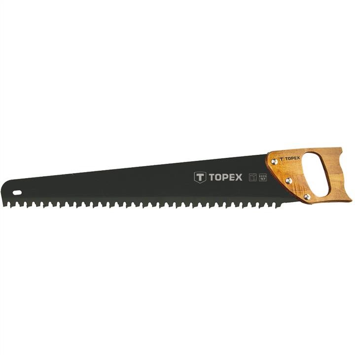 Topex 10A760 Hand saw for Gasbeton, 600mm, 17 tungsten carbide tipped teeth 10A760: Buy near me in Poland at 2407.PL - Good price!
