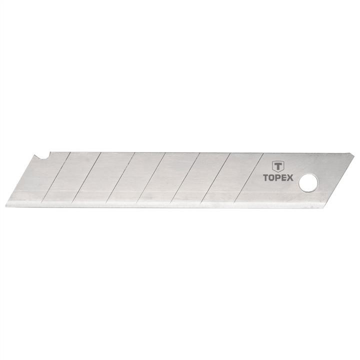 Topex 17B348 Snap-off blades 18mm, 10 pcs 17B348: Buy near me in Poland at 2407.PL - Good price!
