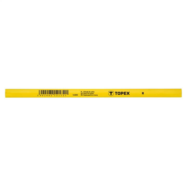 Topex 14A802 Pencil for glass, 240mm, red 14A802: Buy near me at 2407.PL in Poland at an Affordable price!