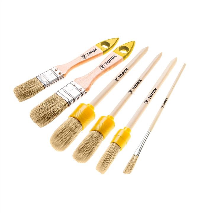 Topex 20B815 Paintbrush set, 6 pc 20B815: Buy near me at 2407.PL in Poland at an Affordable price!